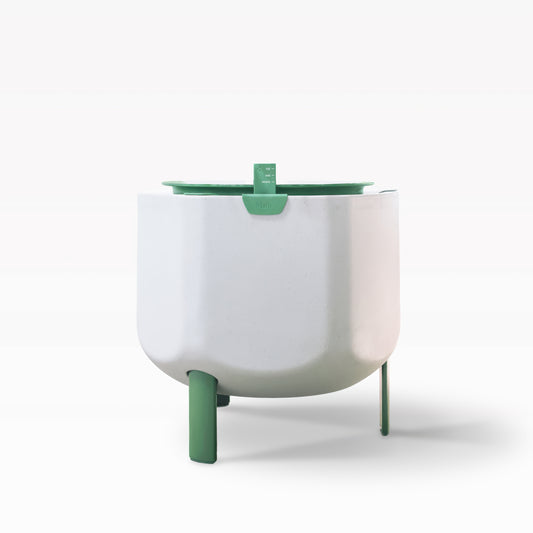 Smaller, Sage Green Self-Watering Planter